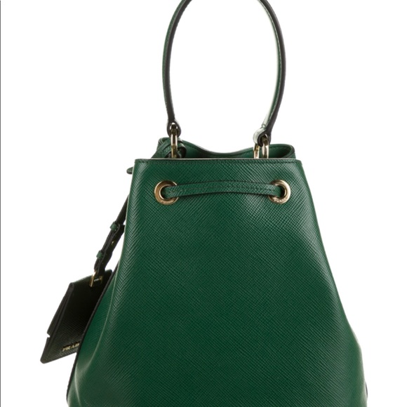 Prada saffiano bucket bag - NEW - Picture 3 of 5